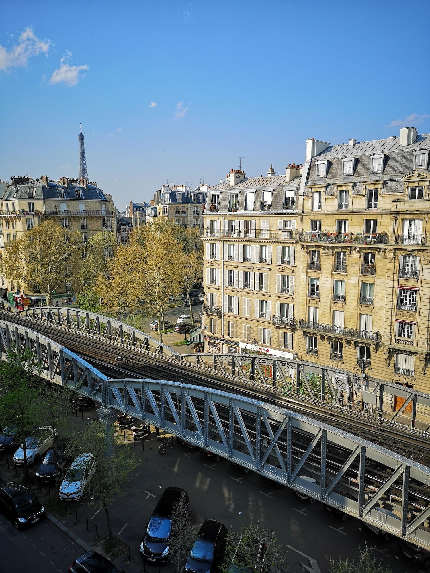 Eiffel Villa Garibaldi Paris Bagian luar foto